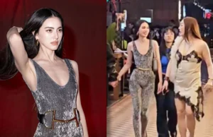 ชาวเน็ตไม่มองหน้า วิจารณ์หนัก ใหม่ ดาวิกา ใส่ชุดอะไรมางาน รัดมากหายใจออกไหม