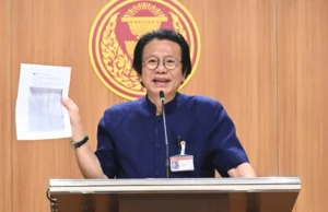 เดือด! “หมอทศพร” จ่อฟ้องนักการเมือง ปมบิดเบือนโหวต “พ.ร.บ.อากาศสะอาด” ยันไม่ได้ขวางกฎหมาย นพ.ทศพร ยืนยันว่า ไม่มีใครเตะถ่วง พ.ร.บ. ฉบับนี้อย่างแน่นอน และเพื่อแสดงความจริงใจ ได้เสนอให้สภาฯ เร่งรัดการพิจารณาในวันพฤหัสบดีที่ 9 ต.ค. และหากไม่เสร็จสิ้น ก็ให้เพิ่มวันประชุมในวันศุกร์ที่ 10 ต.ค. ต่อเนื่องไป