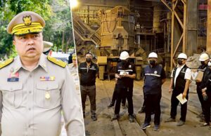 รองนายกฯ สุชาติ สั่งฉก.มลพิษ ตรวจโรงงานหลอมเหล็กชลบุรี หลังกลิ่น–เขม่าควัน รบกวนชาวบ้าน