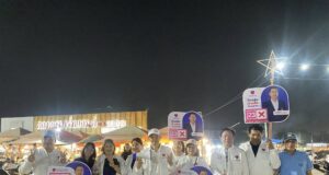 ระยองไม่ไกล ถ้าใจเราใกล้ประชาชน: ทีมงานการเมืองลุยตลาดสะพานสี่และมาบยางพร รับฟังเสียงสะท้อนจากชาวบ้าน