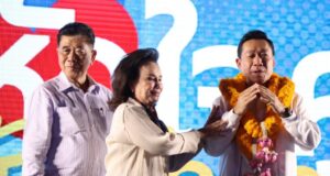 พรรคปวงชนไทย ปราศรัยใหญ่บางปู โค้งสุดท้ายเลือกตั้ง